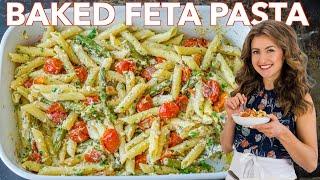 I Made BAKED FETA PASTA - Viral TikTok Recipe