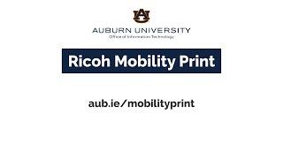 Mobility Print Installation - PC