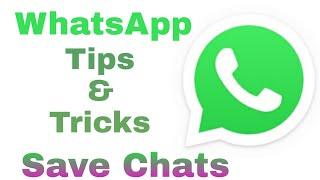 How to save whatsapp messages like bookmarks |& How to silent group notifications |