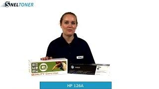 HP 126A (CE310A) toner cartridge zwart bij Sneltoner