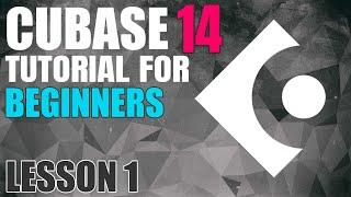 Cubase 14 Beginner Tutorial - Lesson 01 - Intro & Sampler Track Drums