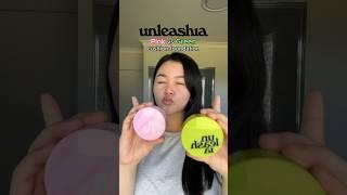 Unleashia Pink vs Green Cushion Foundations #shorts #cushionfoundation #kbeauty #unleashia