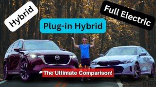 Hybrid vs Plug in Hybrid vs Electric: what are the differences?