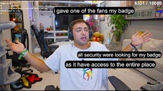 Mizkif almost caused TwitchCon to shut down