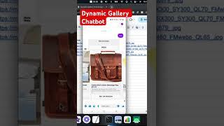 Messenger Bot - Dynamic Gallery Chatbot Using Google Sheets #chatbotmarketing