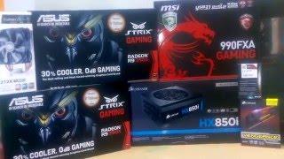 RAKIT PC GAMING AMD FX 9370 + CROSSFIRE R9 390X