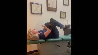 Instant sciatic pain relief while lying down