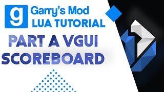 12A: Garry's Mod Lua Tutorial - VGUI Scoreboard Part A