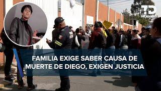 Exigen justicia para Diego Alejandro, joven que falleció dentro de secundaria en Los Reyes La Paz