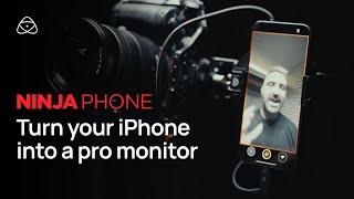 Turn your iPhone into a Pro Monitor with Ninja Phone - Jed Dobre