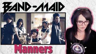 BAND-MAID - Manners (Official Music Video) | REACTION | First Time Hearing