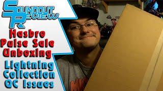 Hasbro Pulse Warehouse Sale Unboxing and Power Rangers Lightning Collection QC Issues [Soundout12]