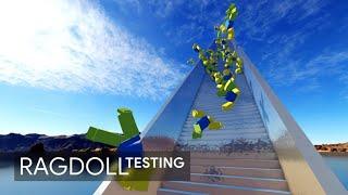 Играем в роблокс на карте ragdoll testing (ссылка на карту в описание) и троллим игроков