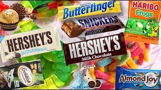 101 CANDIES | Halloween Trick or Treat Candy | Lot's of Candies | Chocolate Candy bars | Gummies