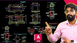 Septic Tank Design in AutoCAD | Full Tutorial