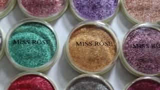 Miss Rose Eyeshadow Glitters