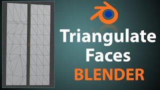 Mastering the Triangulate Faces Option - Blender Tutorial for Beginners part. 3D Modeling Made Easy