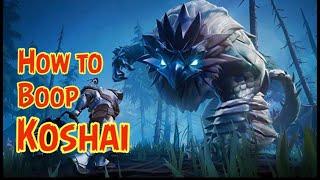 Dauntless - How to boop Koshai?