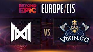 Nigma vs Vikin.gg Game 3 - Beyond Epic: EU/CIS - Group Stage w/ Zyori & Trent