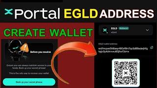 xportal wallet banane ka tarika | xportal egld address | X portal wallet kaise banaye