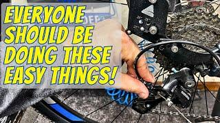 Preventative Bicycle Maintenance the EASY WAY! Giant Anyroad gets a basic tune and a couple tweaks!