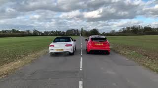 C43 AMG vs Focus RS launch control