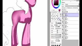 Speedpaint#5 Pinkamena & Pinkie Pie (Memory)