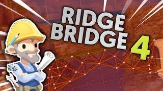 RIDGE BRIDGE 4 TANK TRUCK TUTORIAL! BRIDGE CONSTRUCTOR