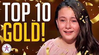 10 GOLDEN BUZZER KIDS That Stole Our Hearts on AGT!