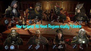 Path of Exile - How to Gear All Heist Rogues Easlly 4 Divine