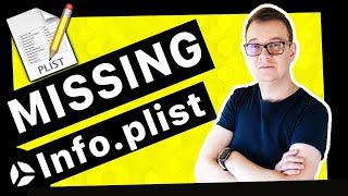 How to fix missing Info.plist error in Xcode 11 | Step by Step Tutorial in Swift 5