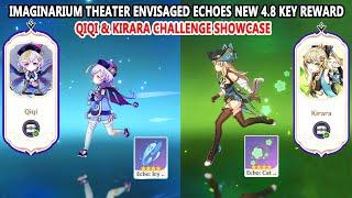 Imaginarium Theater Envisaged Echoes : New 4.8 Key Reward - Qiqi & Kirara Challenge Showcase