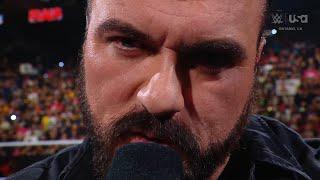 Drew McIntyre Promo - WWE RAW 9/23/2024