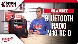 Milwaukee Radio M18-RC mit Bluetooth für maximale Lautstärke