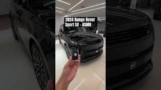 Inside the 2024 Range Rover Sport SV