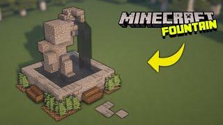 Minecraft: Fountain Tutorial / Designs