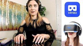 VR ASMR Tapping No Talking w/ Natalia - 3D VR180