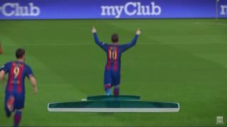 PES 2017 PS4 Gameplay - FC Barcelona vs Arsenal (1080p 60fps)