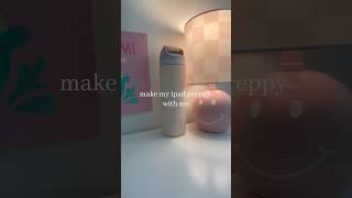 Make my ipad preppy with me #appleipad #aesthetic #tablet #ipad #pink #preppy