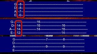 Metallica - Orion bass intro Tab