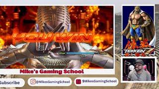 Tekken 7 Gameplay: Kunimitsu and Josie Take on the Champions! | Mike's Gaming School