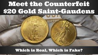 Meet the Counterfeit $20 Gold Saint-Gaudens - Which One is Real, Which One is Fake?