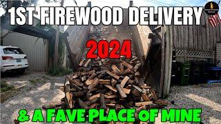 FIRST FIREWOOD DELIVERY 2024...& A BEAUTIFUL PLACE!