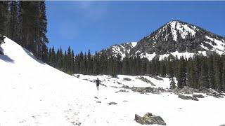 Snowy Taos Hike To Williams Lake - New Mexico Hiking