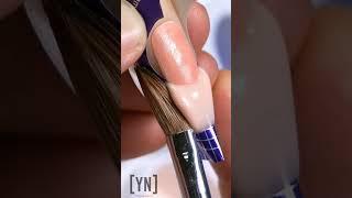 Acrylic Nail with the Right Consistency - #shorts