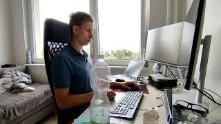 Regular day in front of the PC