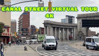 New York City Canal Street Virtual Tour #virtualtour #nyc #nycwalkingtour #canalstreet