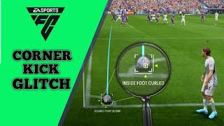 FC 24 CORNER KICK GLITCH | FULL CORNER KICK TUTORIAL SCORE ALL CORNERS.