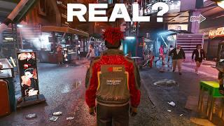 I spent 100 days in REALISTIC cyberpunk 2077!