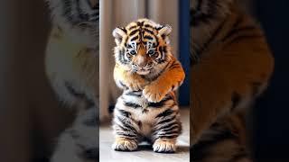 “If this tiger could talk, what would its first words be? #tiger#shorts#nature#funny#cute